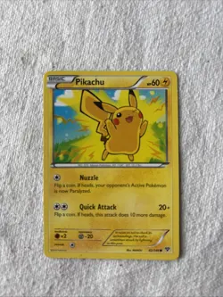 Pokemon Card Pikachu XY Base Set 42/146 Non-Holo 2014 NM - Image 1