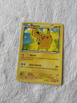 Pokemon Card Pikachu XY Base Set 42/146 Non-Holo 2014 NM - Image 2