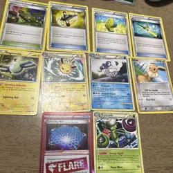Pokemon TCG 10 Card Lot Base Set Delta Species Breakthrough Call Of Legends Etc - Image 1