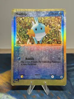 Mudkip 59/109 Reverse Holo Common EX Ruby & Sapphire Starter Pokemon Card MP - Image 1