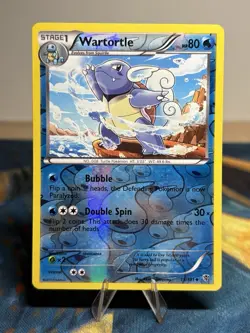 Wartortle 15/101 BW Plasma Blast Reverse Holo Pokemon Card - Image 1