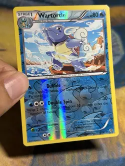 Wartortle 15/101 BW Plasma Blast Reverse Holo Pokemon Card - Image 3