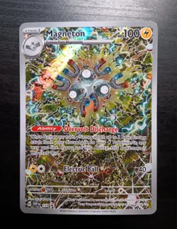 Pokemon TCG Card Magneton SVP 159 PROMO Surging Sparks SEALED - Image 2