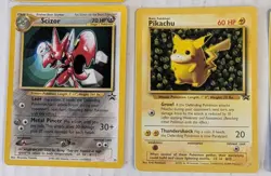 Lot 12 VTG Pokemon Black Star Promo Cards Psyduck Cleffa Scizor Pikachu Mew - Image 4