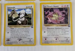 Lot 12 VTG Pokemon Black Star Promo Cards Psyduck Cleffa Scizor Pikachu Mew - Image 5