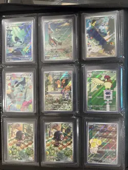 Pokemon Binder Collection Lot - mostly IR! SIR/IR/AR/PROMO - 162 cards - All NM - Image 1