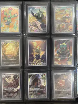 Pokemon Binder Collection Lot - mostly IR! SIR/IR/AR/PROMO - 162 cards - All NM - Image 3