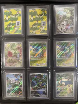 Pokemon Binder Collection Lot - mostly IR! SIR/IR/AR/PROMO - 162 cards - All NM - Image 5