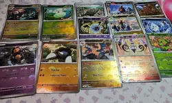 13 Pokeball Lot Pokemon Cards Black Bolt / White Flare / Prismatic - Image 2