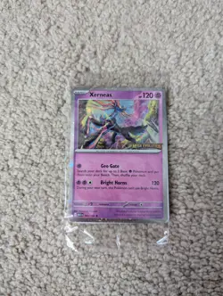 Xerneas 064/132 Me01: Mega Evolution Holo Sealed Pokemon Card - Image 1