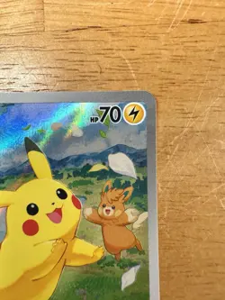 PIKACHU SVP 088 Scarlet & Violet Full Art Promo Pokemon Card Near Mint - Image 2