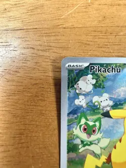 PIKACHU SVP 088 Scarlet & Violet Full Art Promo Pokemon Card Near Mint - Image 3