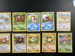 1999 WOTC Pokemon Jungle Lot 10 Cards Commons & Uncommons - Image 2