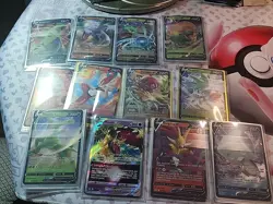 ×6 V Card Lot Pokemon Tcg CROWN ZENITH SILVER TEMPEST Sword And Shield Sets!! - Image 1