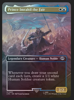 Prince Imrahil the Fair FOIL BORDERLESS NM/M Lord of the Rings MTG Magic Card - Image 1