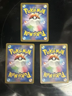 3 Card Pokemon Japanese 151 Lot Illustration Rare - Image 2