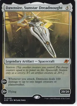 NM M - Dawnsire, Sunstar Dreadnought: Edge of Eternities: Non Foil - Image 1
