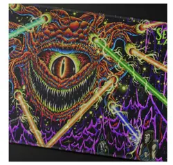 NEW Dungeons And Dragons Beholder Holofoil Playmat Secret Lair 2024 Ultra Pro ✅✅ - Image 1