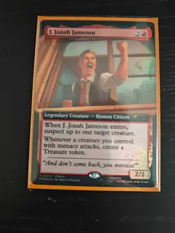 J. Jonah Jameson Marvel's Spider-Man Foil Atlanta Magicon Promo - Image 1