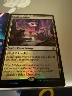 Godless Shrine Edge of Eternities Foil and eldrazi temple border less - Image 4