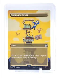 COMMAND TOWER 2024 MAGIC THE GATHERING NORMAL UNIVERSES FALLOUT Q4359 - Image 1