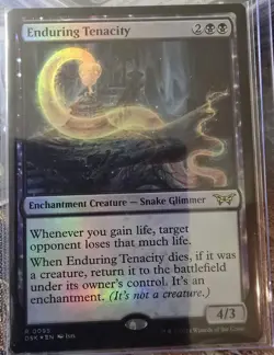 Enduring Tenacity Duskmourn: House of Horror Foil - Image 1