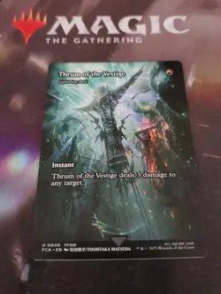 Mtg. Thrum of the Vestige. Showcase. Final Fantasy. Pack Fresh - Image 1