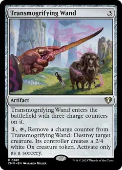 2x Transmogrifying Wand CMM NM MTG - Image 1