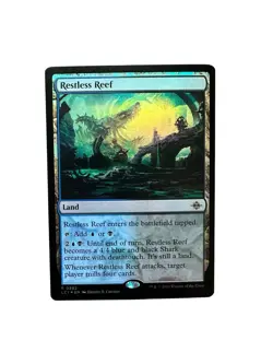 MTG Restless Reef Foil Lost Caverns Of Ixalan #282 - Image 1