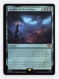 Shadow of the Enemy (Foil) 0107 (M) MTG The Lord of the Rings (LTR) - Image 1