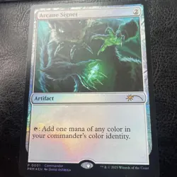 MTG Magic the Gathering Arcane Signet PRM P 0001 2025 English - Image 1