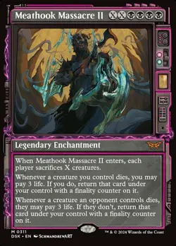 Mint/Near-Mint, English - 1 x MTG Meathook Massacre II - Foil - Showcase Duskmou - Image 1
