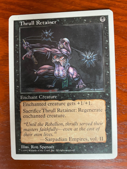 MTG Thrull Retainer SINGLE USED EXCELLENT CONDITION SEE PHOTOS - Image 1