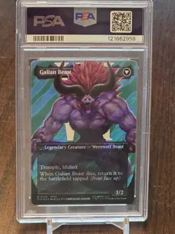 MTG Vincent Valentine Surge Foil PSA 10 English Borderless Final Fantasy - Image 2