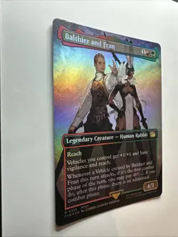 Balthier and Fran (0319) (Borderless) Final Fantasy Foil Magic: The Gathering NM - Image 3