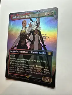 Balthier and Fran (0319) (Borderless) Final Fantasy Foil Magic: The Gathering NM - Image 4