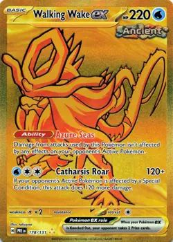 Walking Wake ex (178/131) Hyper Rare - 2025 Pokemon TCG: Prismatic Evolutions - Image 1