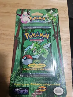 Wizards of the Coast First Edition Pokemon Jungle Booster Pack - Image 1