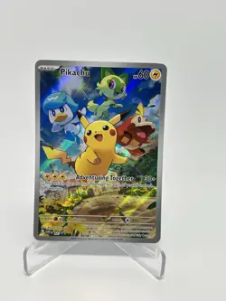 PIKACHU SVP 027 | Black Star Promo | Paldea Evolved | Pokemon TCG NM/M - Image 1