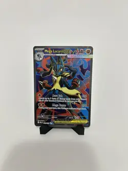 Pokemon TCG Mega Lucario EX 160/132 Ultra Rare Holo NM Mega Evolutions Full Art - Image 1