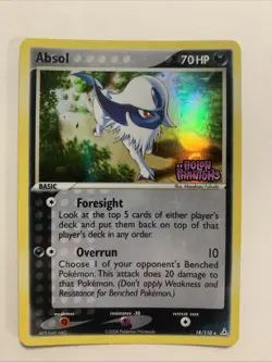 Pokemon TCG - Absol (18/110) Holon Phantoms Stamped - Holo Rare - NM - Image 2