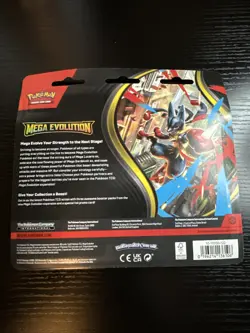 IN HAND Pokemon Mega Evolution 3 Pack Blister Psyduck (Ships Within 24hrs) - Image 2