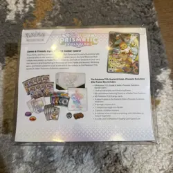Pokemon TCG Scarlet & Violet Prismatic Evolutions ETB SEALED w Protective Case - Image 3