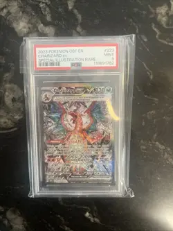 2023 Charizard EX Pokemon Obsidian Flame 223/197 Special Illustration Rare PSA 9 - Image 1