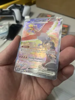 Ethans Ho-Oh EX 230/182 Pokemon TCG Destined Rivals Special Illustration Rare NM - Image 2