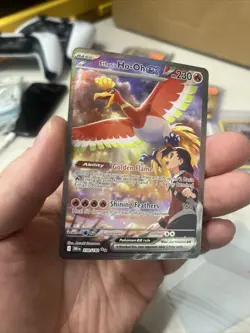 Ethans Ho-Oh EX 230/182 Pokemon TCG Destined Rivals Special Illustration Rare NM - Image 3