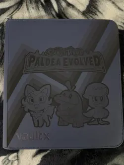 Pokemon Paldea Evolved Vault X Binder Unlucky Collector Edition SEALED IN HAND - Image 1