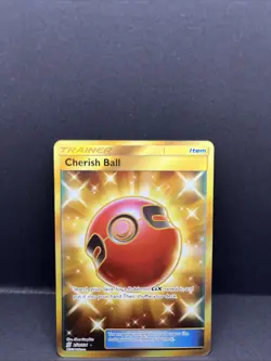 Pokemon TCG Cherish Ball Secret Rare Holo Unified Minds 250/236 NM - Image 1