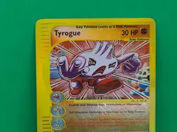 Pokemon E-Series Aquapolis Tyrogue 63/147 Reverse Holo Near Mint Condition 2003 - Image 5