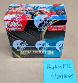 Pokemon TCG Mega Evolution ENHANCED BOOSTER BOX Factory Sealed 36 Packs - PC - Image 1